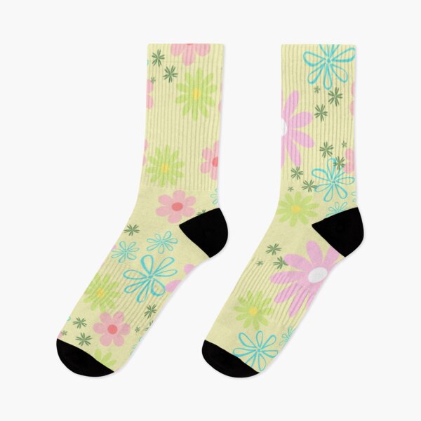 Item preview, Yellow Floral Pattern designed and sold by Christie Olstad.