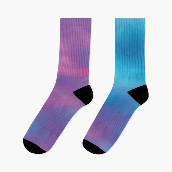 Item preview, Blue Pink Purple Splatter Watercolor Art Design designed and sold by delohill.