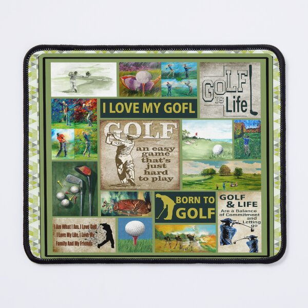Item preview, I Love My Gofl-Born To Golf-Golf Is Life designed and sold by ImkeAhrens.
