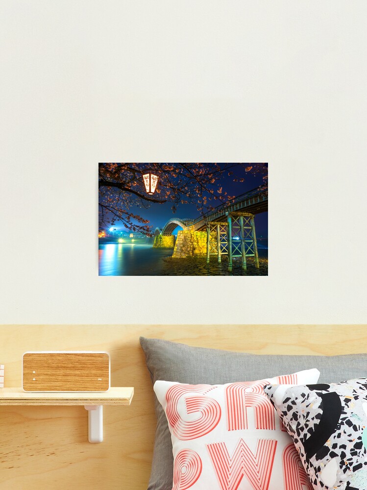 Thumbnail 1 of 3, Photographic Print, Kintai Bridge Japan designed and sold by AdrianAlford.