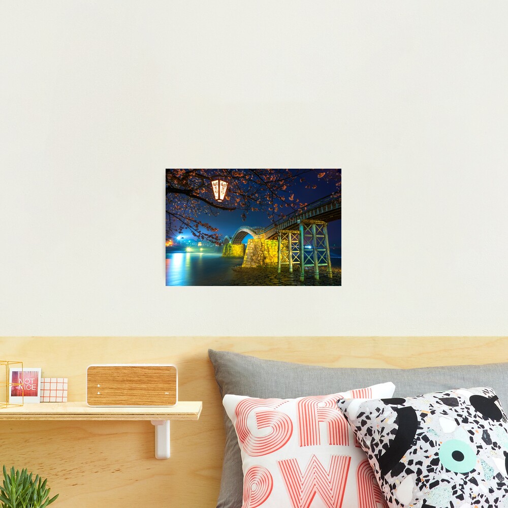 Kintai Bridge Japan Photographic Print