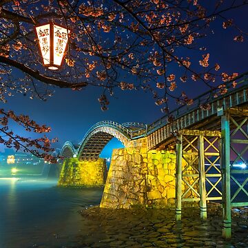 Artwork thumbnail, Kintai Bridge Japan by Adrian Alford Photography
