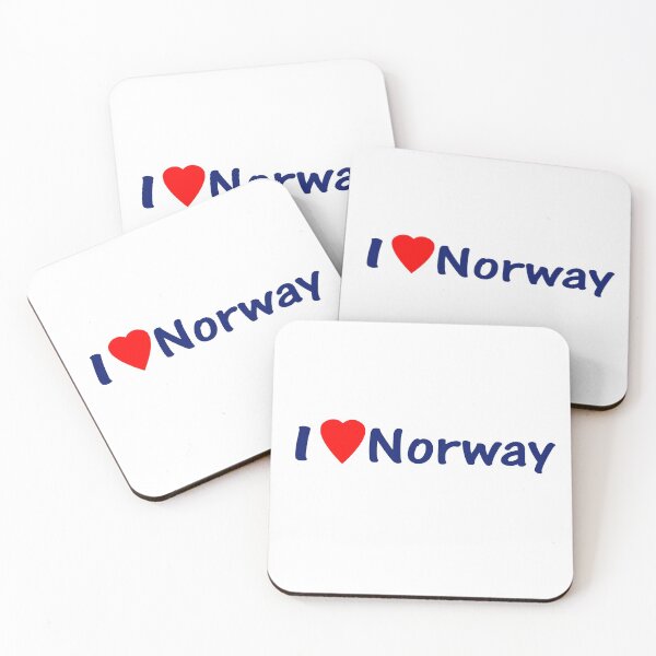Item preview, Elsker ~ I Love Norway - Norge T-Skjorte designed and sold by deanworld.