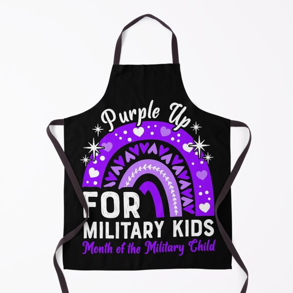 Item preview, Purple Up For Military Kids Month Of The Military Child designed and sold by HaaChris-Artis.