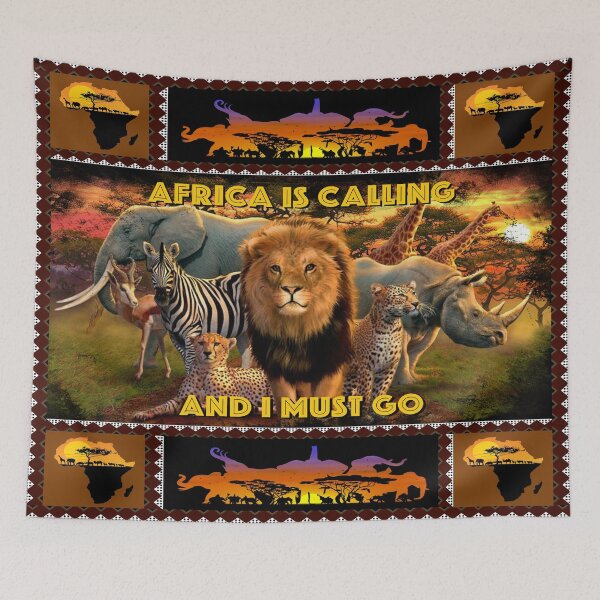Item preview, African is Calling And I Must Go designed and sold by ImkeAhrens.