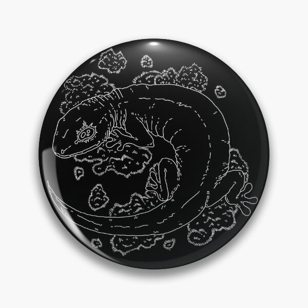 Item preview, Mossy Newt (White Lined) designed and sold by knightwhale.