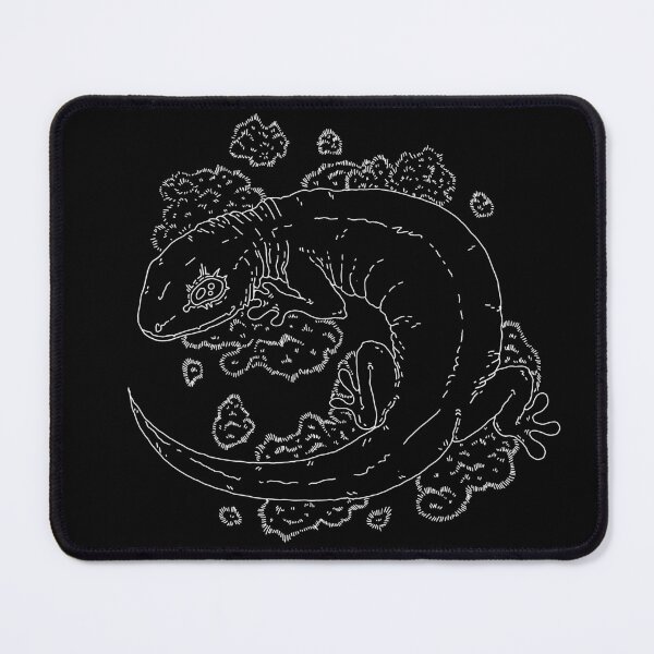 Item preview, Mossy Newt (White Lined) designed and sold by knightwhale.