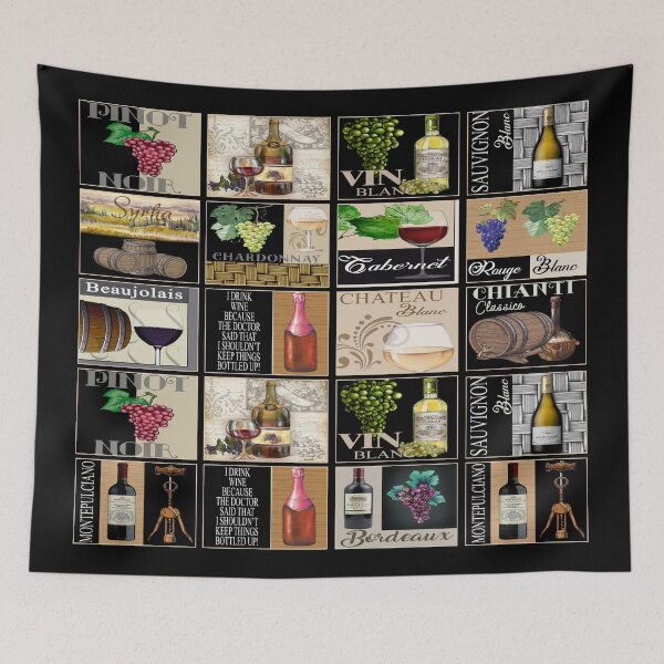 Item preview, I Drink Wine Because The Doctor Said That I Shouldn't Keep Things Bottled Up designed and sold by DerryReinhard.