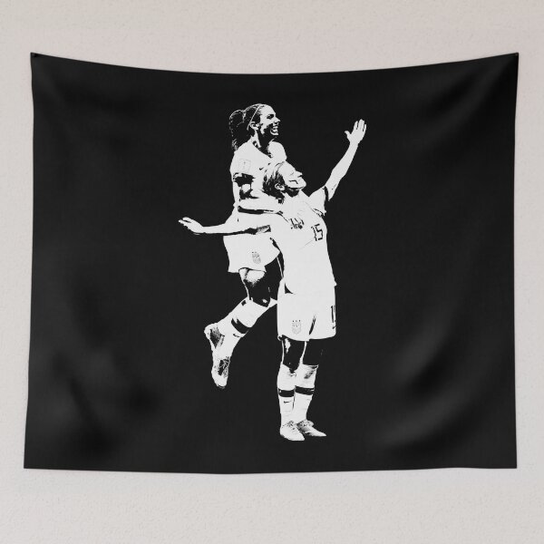 Item preview, Megan Rapinoe and Alex Morgan Victory Pose designed and sold by KEONIABLAN.