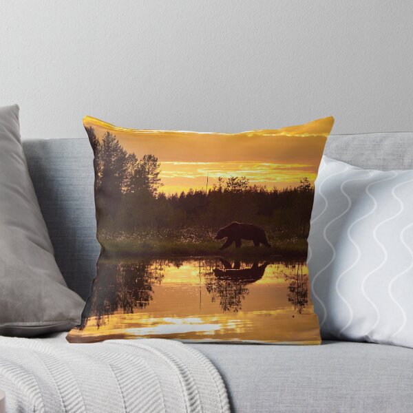 Item preview, Golden hour. Brown bear designed and sold by Jouko Lehto Photography.