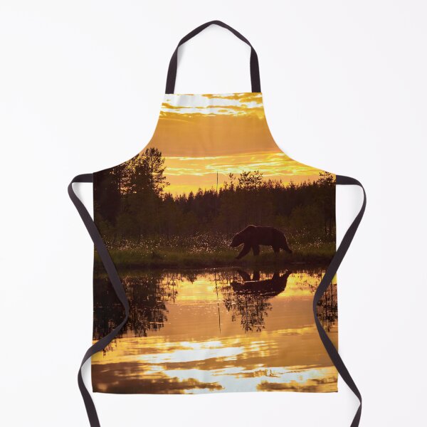 Item preview, Golden hour. Brown bear designed and sold by Jouko Lehto Photography.