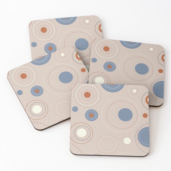 Item preview, Retro Circles Pattern Graphic. Seamless Geometric designed and sold by risingrocket.