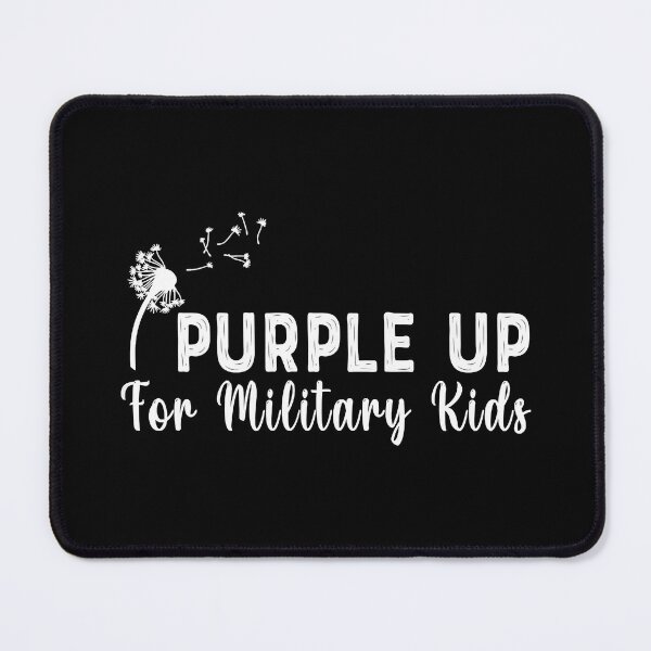Item preview, Purple Up For Military Kids Month Of The Military Child designed and sold by HaaChris-Artis.