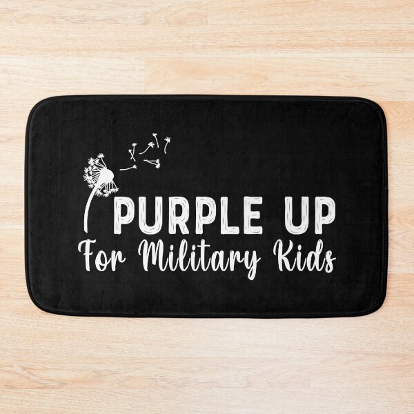 Item preview, Purple Up For Military Kids Month Of The Military Child designed and sold by HaaChris-Artis.