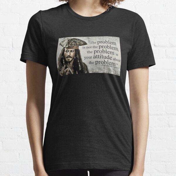 Jack Sparrow Captain Quotes T-Shirt Inspired by Pirates of the