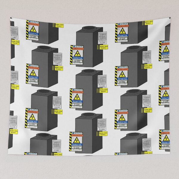 Item preview, Graphite Block - Chernobyl  designed and sold by TheRedPrincess.