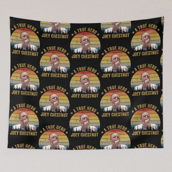 Item preview, A True Hero Joey Chestnut Vintage      designed and sold by FlutterArtDes.