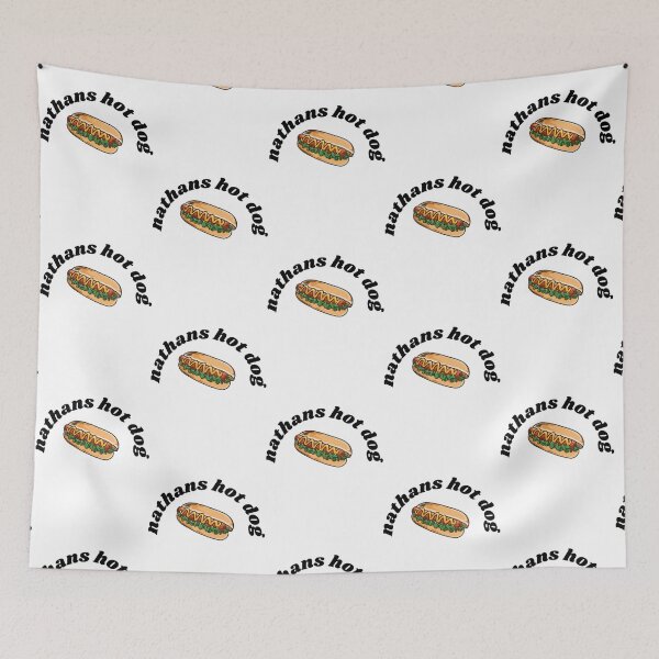 Item preview, delicious Nathans hot dogs designed and sold by FlutterArtDes.