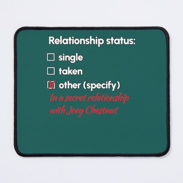 Item preview, Joey Chestnut - Relationship 2 designed and sold by FlutterArtDes.