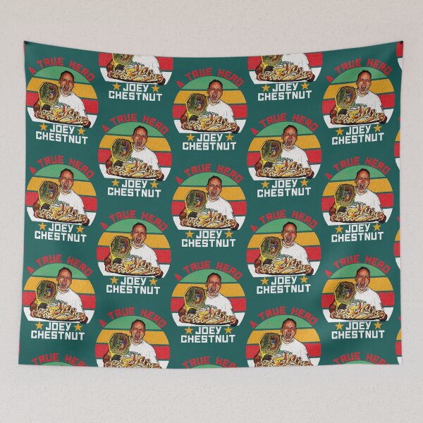 Item preview, Joey Chestnut A True Hero Funny        designed and sold by FlutterArtDes.