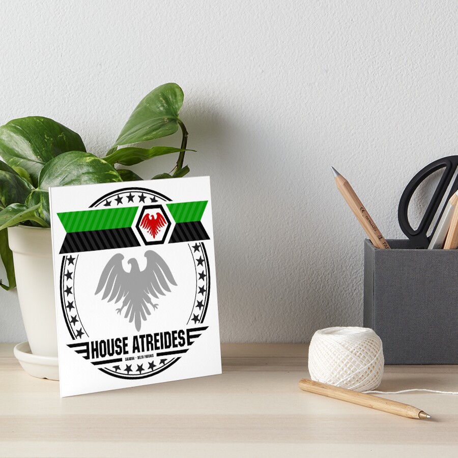 "House Atreides Crest Inspired by Dune" Art Board Print for Sale by