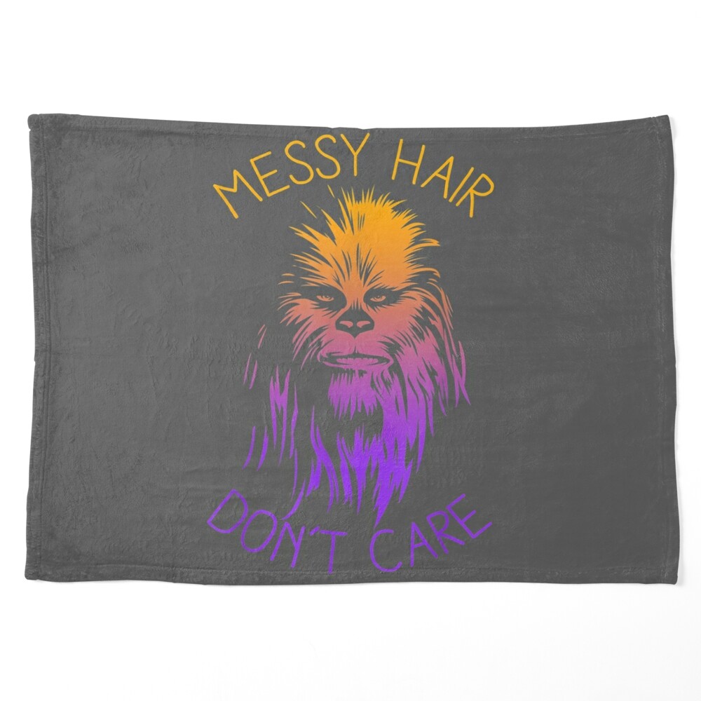 Star Wars Chewbacca Messy Hair Don't Care Graphic Vintage Movie Throw  Pillows sold by Yellow Enclave, SKU 42320823