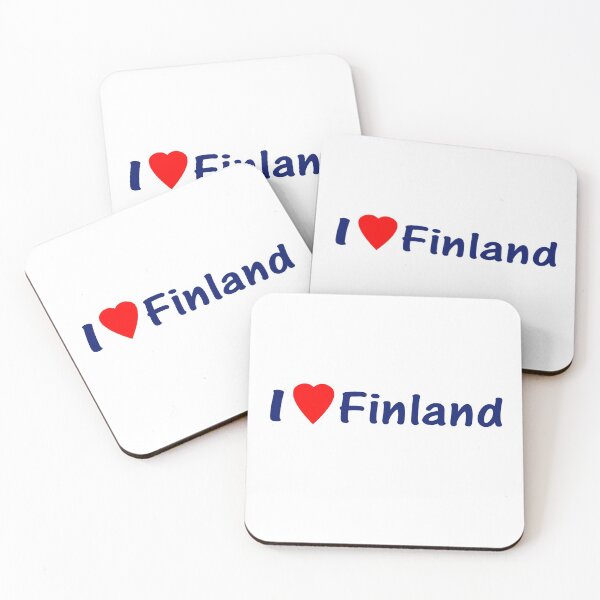 Item preview, I Love Finland - Country Code FI T-Shirt & Sticker designed and sold by deanworld.