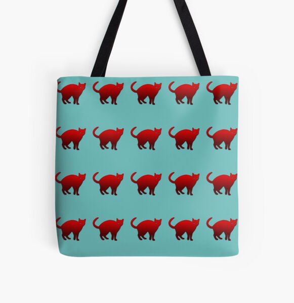 Cat catch All Over Print Tote Bag