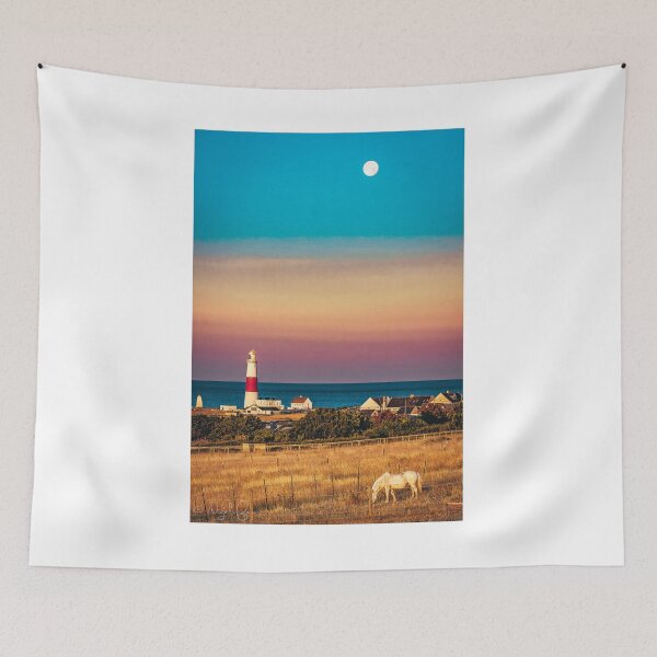 Item preview, Portland Bill Sunrise With Horse designed and sold by Nigel Finn.