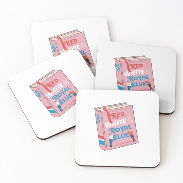 Item preview, Red, White and Royal Blue Book Cover  designed and sold by Tessa Van Vooren.