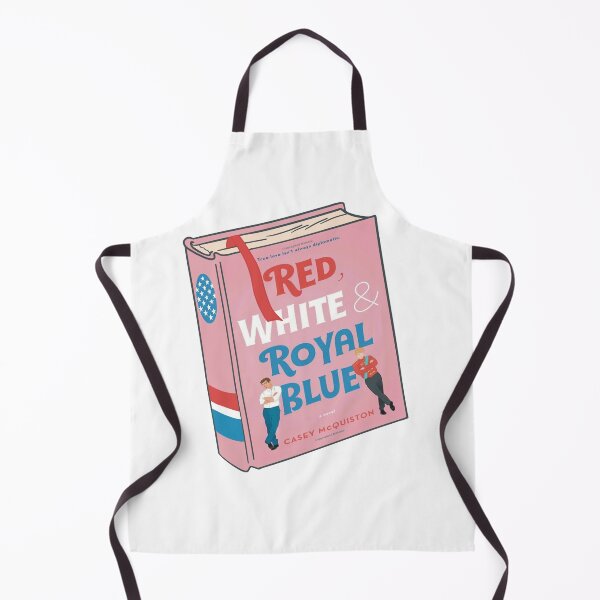 Item preview, Red, White and Royal Blue Book Cover designed and sold by Tessa Van Vooren.