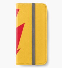 Flash / Blitz / Éclair / Rayo / Fulmine (Red) iPhone Wallet/Case/Skin