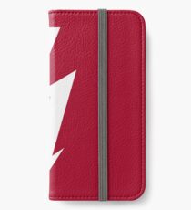 Flash / Blitz / Éclair / Rayo / Fulmine (White) iPhone Wallet/Case/Skin