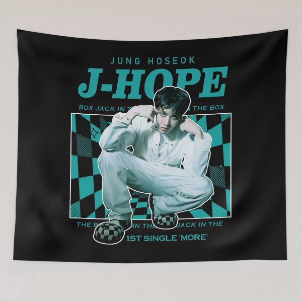 Artikelvorschau, BTS Hope World J Hope Lollapalooza Shirt, J-Hope bei Lollapalooza, Jack In The Box entworfen und verkauft von ClarenNiskanen.