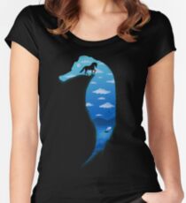 Seahorse Women's Fitted Scoop T-Shirt