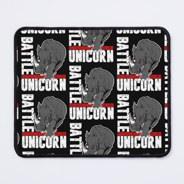 Item preview, Battle Unicorn Rhino Grunge Style designed and sold by aaronbolser.
