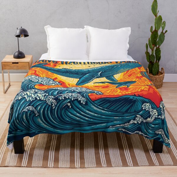 Item preview, Whale And Wave Poster designed and sold by johnlcaskey.