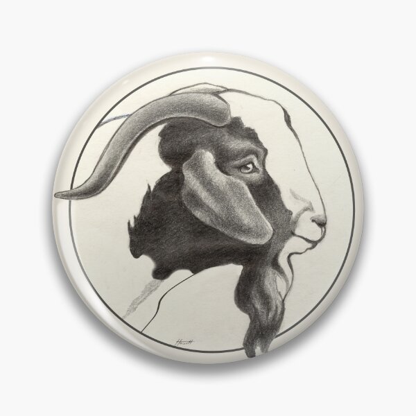Item preview, Boer Buck Headstudy 2 designed and sold by Patricia Howitt.