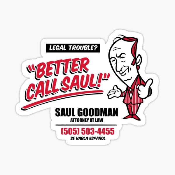 Vista previa del artículo con la obra «Saul Goodman», diseñado y vendido por Gybrahan.