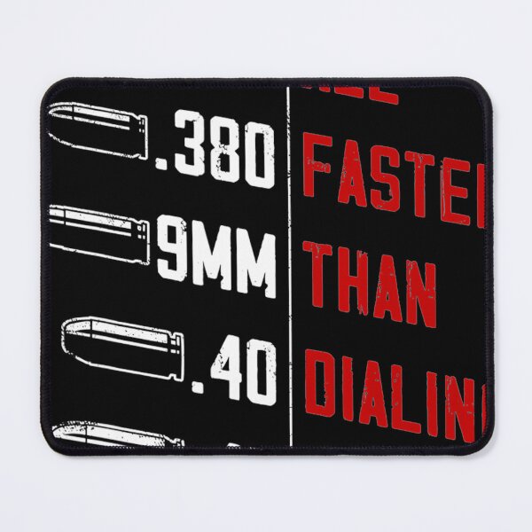 Item preview, All Faster Than Dialing 911 American Flag Gun designed and sold by LeonFord43.