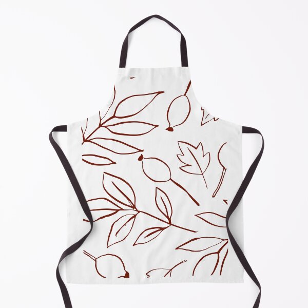 Item preview, Maroon Leaves Pattern designed and sold by noiramcreates.