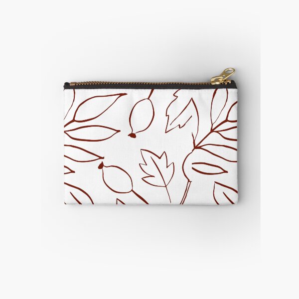 Item preview, Maroon Leaves Pattern designed and sold by noiramcreates.