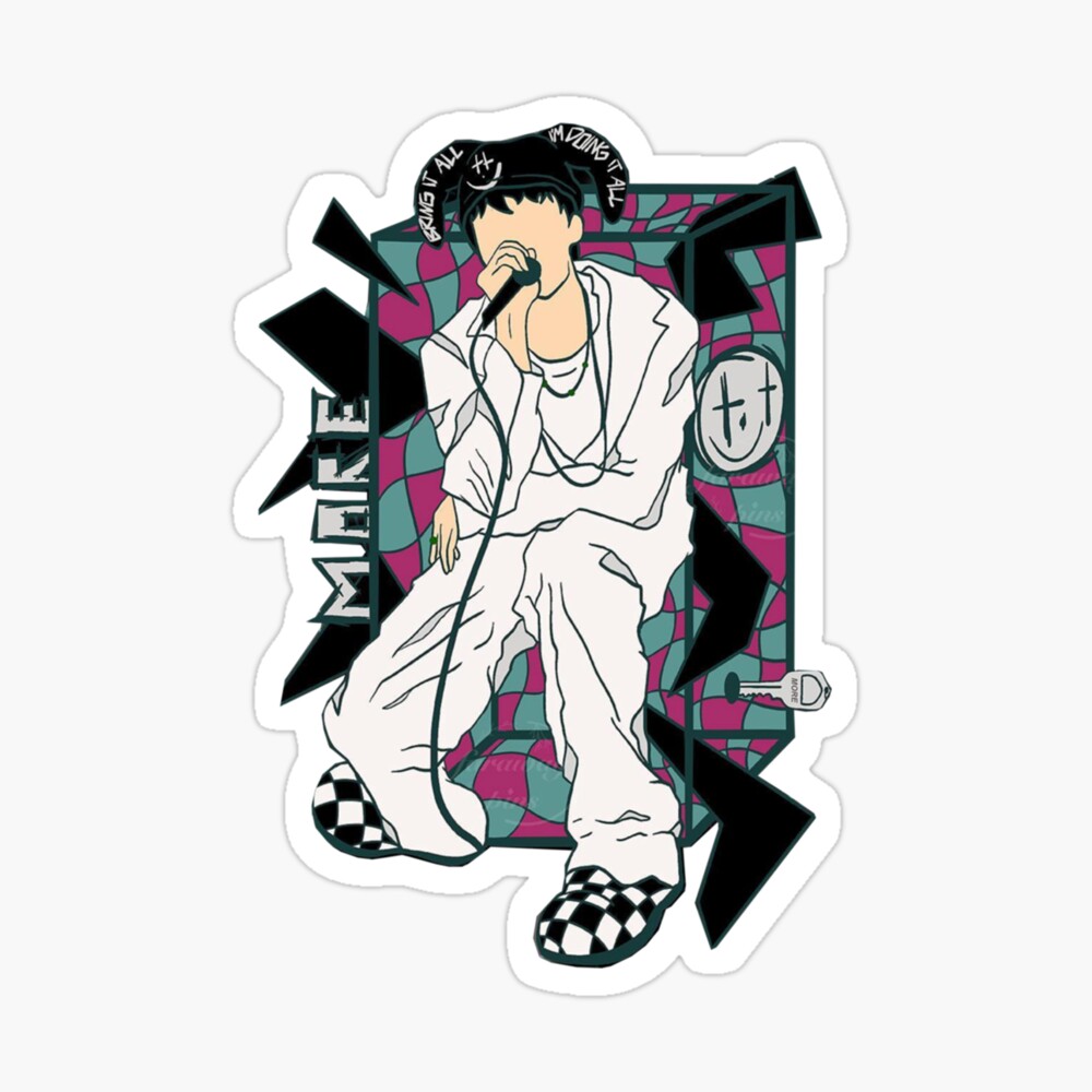 J-Hope [Jack in the Box] Fabric Poster