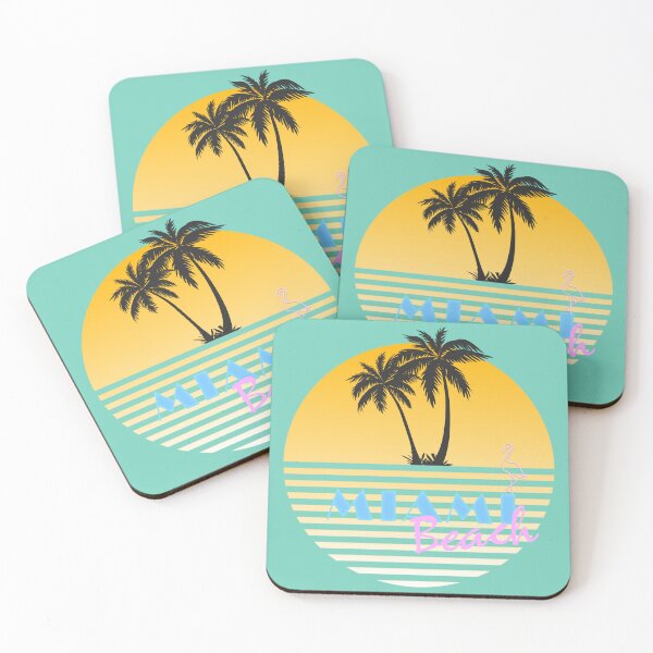 Item preview, Miami Beach Retro 80s Graphic designed and sold by MKD1.