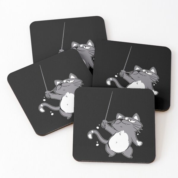 Item preview, Funny Animal Fencing Sports Humor For A Pet Cat Lover Fencer designed and sold by Nessshirts.