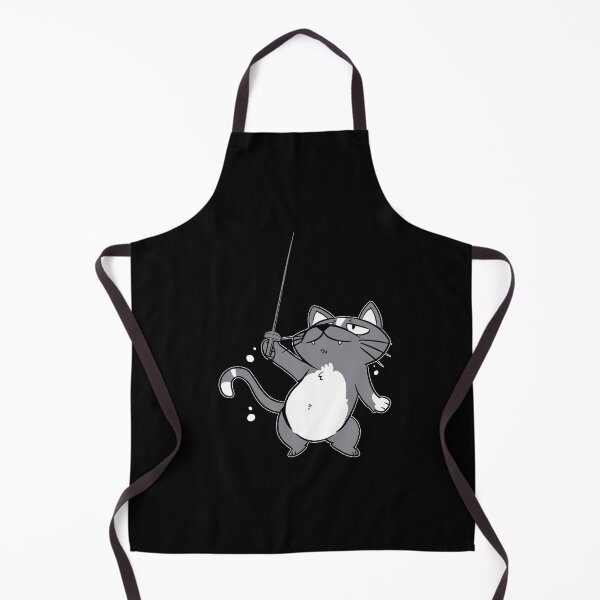 Item preview, Funny Animal Fencing Sports Humor For A Pet Cat Lover Fencer designed and sold by Nessshirts.