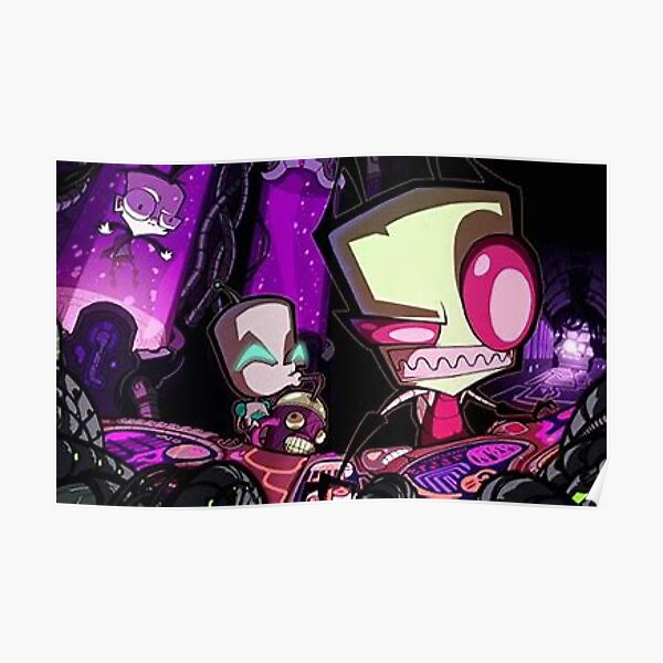 Invader Zim Poster For Sale By Jgarza979 Redbubble