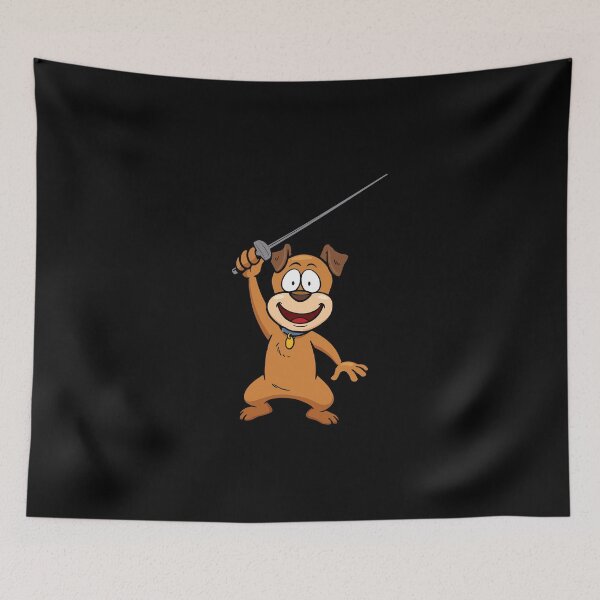 Item preview, Fencing Dog Funny Animal Fencing Humor For Dog Lovers Fencer designed and sold by Nessshirts.