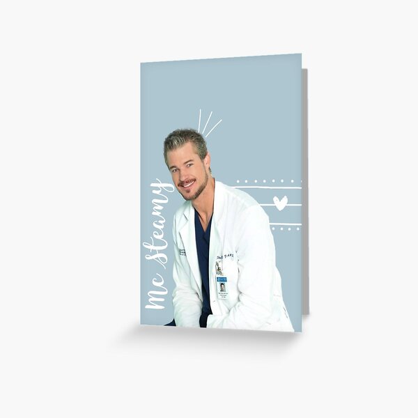 Mark Sloan - McSteamy Greeting Card