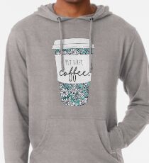 Blumenkaffee Leichter Hoodie